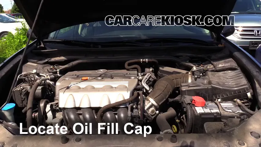 2009 Acura TSX 2.4L 4 Cyl. Oil Add Oil